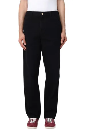 Carhartt Spodnie, Mężczyzna, Czarny, W30, Czarne spodnie z luźnym krojem
