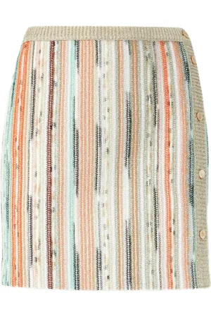 Missoni Spódnice, Kobieta, Pomarańczowy, S, Pomarańczowe Spódnice dla Kobiet
