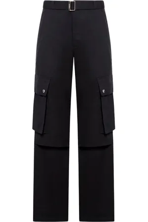 Jacquemus Spodnie, Mężczyzna, Czarny, L, Spodnie Cargo Bawełniane