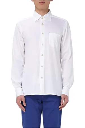 Kiton Koszule, Mężczyzna, Biały, 3XL, Elegancki Sweter z Włóczki