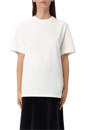 Jil Sander Koszulki, Kobieta, Biały, L, Klasyczny Biały T-shirt