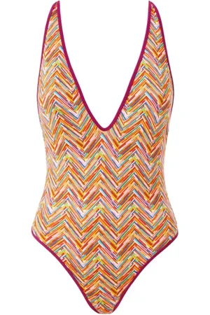 Missoni Stroje kąpielowe, Kobieta, Wielobarwność, M, Multi Stick One Piece