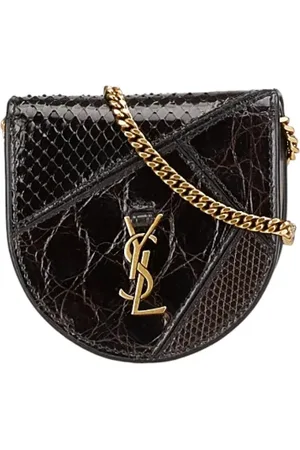 Saint Laurent Pre-owned, Kobieta, brązowy, ONE SIZE, Skóra, Pre-owned skórzane torby na ramię
