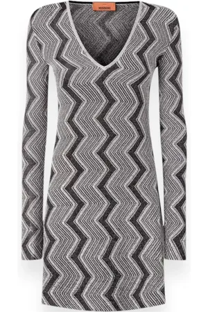 Missoni Sukienki, Kobieta, Wielobarwność, L, Elegancka Sukienka na Stylowe Okazje