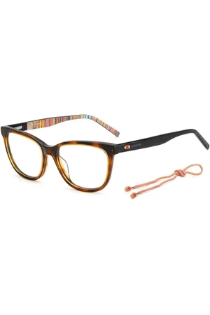 M Missoni Akcesoria, Kobieta, brązowy, ONE SIZE, Brązowe oprawki z tarczą