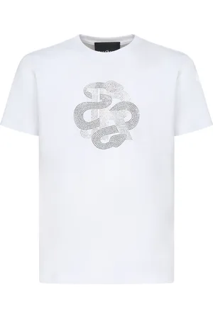 John Richmond Koszulki, Mężczyzna, Biały, 3XL, Białe T-shirty i Pola