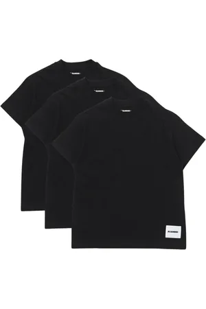Jil Sander Koszulki, Kobieta, Czarny, XS, Czarna luźna koszulka