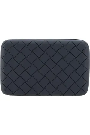 Bottega Veneta Torebki, Mężczyzna, Czarny, ONE SIZE, Czarna Kopertówka