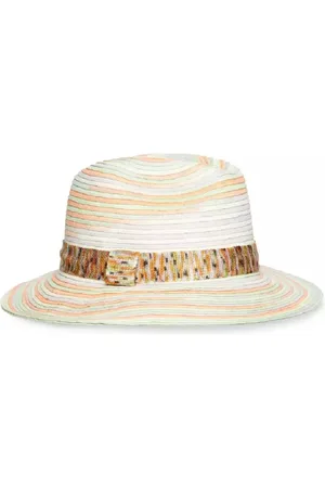 Missoni Akcesoria, Kobieta, Beżowy, ONE SIZE, Pasowany Kapelusz Letni