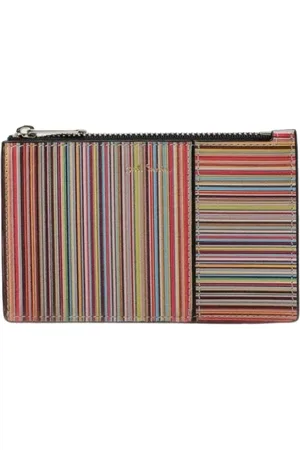 Paul Smith Akcesoria, Kobieta, Wielobarwność, ONE SIZE, Wielobarwny Uchwyt na Karty