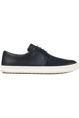 Camper Buty, Mężczyzna, Niebieski, 40 EU, Skóra, Niebieskie Brogue Low Top Sneaker Skóra