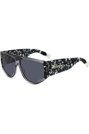 Missoni Akcesoria, Kobieta, Szary, ONE SIZE, Szare Okulary przeciwsłoneczne z kategorią 3 ochrony