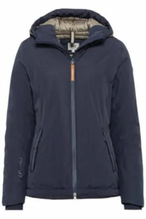 Camel Active Kurtki, Kobieta, Niebieski, XL, Czasowy Outdoorlook dla kobiet w ciemnoniebieskim