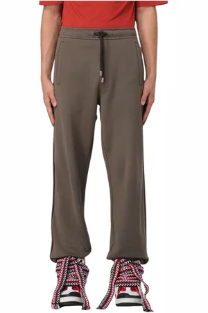 Lanvin Spodnie, Mężczyzna, brązowy, M, Beżowe Spodnie Relaxed Fit