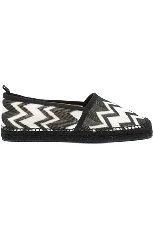Missoni Buty, Kobieta, Czarny, 38 EU, Czarne Plecione Podeszwa z Rafii Buty