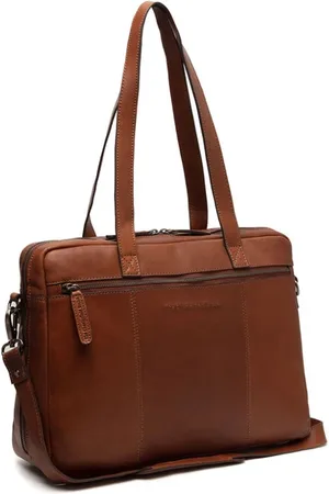 Chesterfield Torebki, unisex, brązowy, ONE SIZE, Elegancka Cognacowa Torba Dla Dorosłych