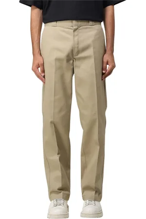 Dickies Spodnie, Mężczyzna, Beżowy, W31, Klasyczne Spodnie Robocze