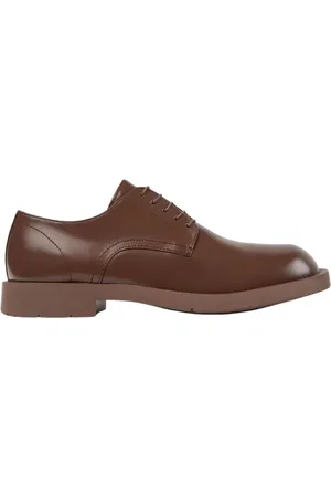 Camper Buty, Mężczyzna, brązowy, 45 EU, Brązowe Buty Brogue na Sznurowadła