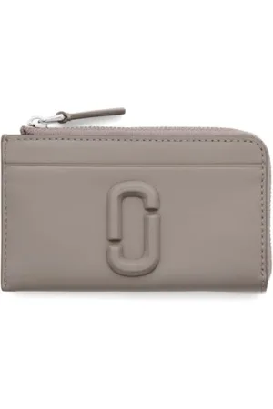 Marc Jacobs Akcesoria, Kobieta, Szary, ONE SIZE, Portfel Top Zip Multi