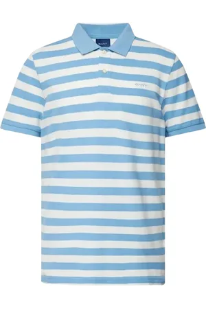 GANT Koszulki, Mężczyzna, Niebieski, L, Niebieski Stylowy Model