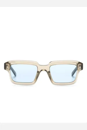 Retrosuperfuture Akcesoria, Mężczyzna, Beżowy, ONE SIZE, Eleganckie Ogród Okulary przeciwsłoneczne