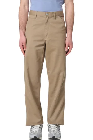 Carhartt Spodnie, Mężczyzna, Beżowy, W32, Czarne spodnie regular fit