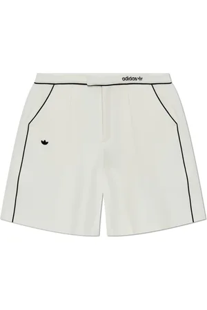 adidas Szorty, Kobieta, Biały, L, Szorty z logo