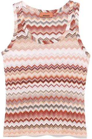 Missoni Koszulki, Kobieta, Wielobarwność, S, Wielokolorowy Top dla Kobiet Ss 25