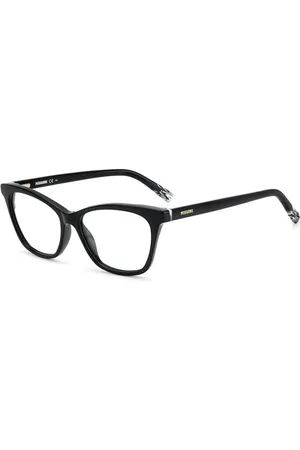 Missoni Akcesoria, Kobieta, Czarny, ONE SIZE, Czarny Okulary z Acetatową Ramką i Tarczą