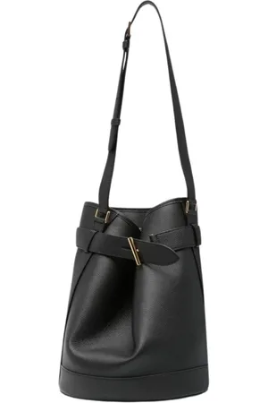 Tom Ford Torebki, Kobieta, Czarny, ONE SIZE, Czarna Elegancka Torba na Ramię
