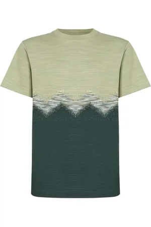 Missoni Koszulki, Mężczyzna, Zielony, M, Stylowe T-shirty i Pola