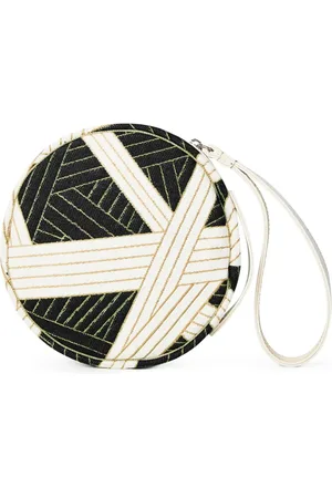 Missoni Torebki, Kobieta, Wielobarwność, ONE SIZE, Okrągła Beauty Clutch Czarna