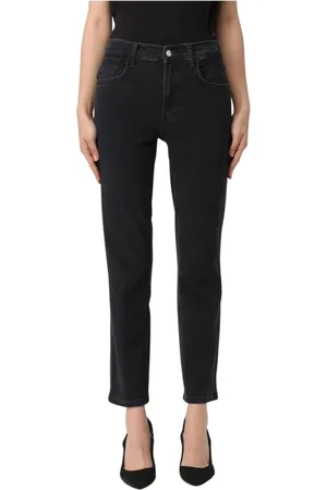 Liu Jo Jeansy, Kobieta, Czarny, W25, Czarne Dżinsy Skinny Fit