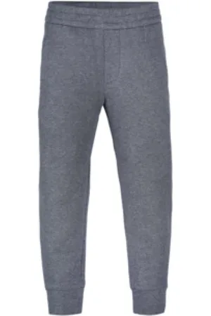 Emporio Armani Spodnie, Mężczyzna, Szary, M, Wygodne szare spodnie dresowe dla mężczyzn