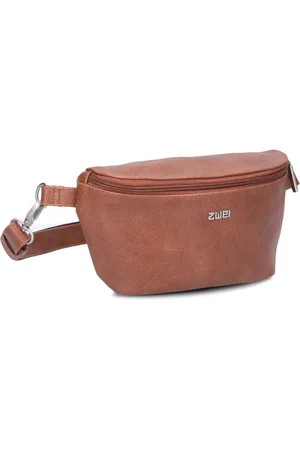 Zwei Torebki, Kobieta, brązowy, ONE SIZE, Brązowy plecak dla dorosłych stylowy model