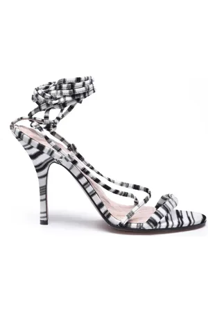 Missoni Buty, Kobieta, Wielobarwność, 40 EU, Sandał z tkaniny i skóry