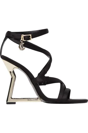 Roberto Cavalli Buty, Kobieta, Czarny, 37 EU, Czarne Szpilki Sandały
