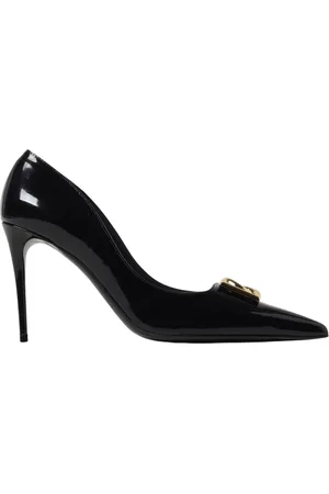 Dolce & Gabbana Buty, Kobieta, Czarny, 36 EU, Czarne Lakierowane Szpilki