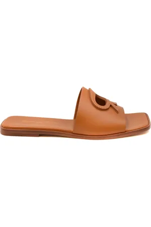 Gianvito Rossi Buty, Kobieta, brązowy, 37 EU, Stylowa Sandałka dla Kobiet