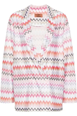 Missoni Kurtki, Kobieta, Wielobarwność, S, Wielokolorowy Stylowy Blezer