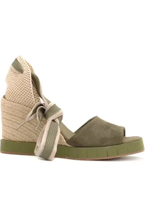 Paloma Barceló Buty, Kobieta, Zielony, 37 EU, Stylowe Sandały Palomitas