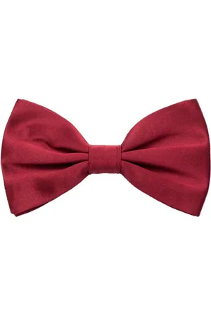 Dolce & Gabbana Akcesoria, Mężczyzna, Czerwony, ONE SIZE, Jedwabny Papillon Bordeaux Zapięcie na haczyk