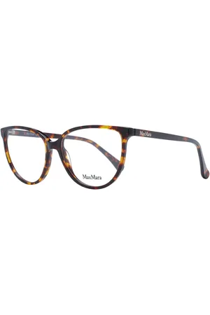 Max Mara Akcesoria, Kobieta, brązowy, ONE SIZE, Brązowe Okulary Optyczne Dla Kobiet Styl Motyla