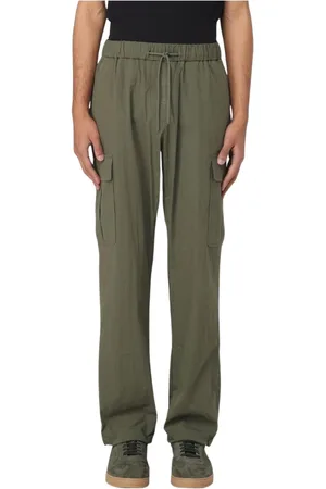 add Spodnie, Mężczyzna, Zielony, M, Spodnie Slim Fit Tapered