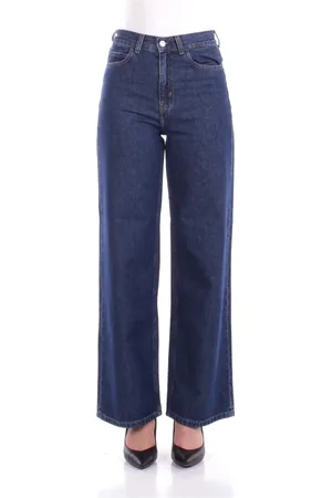 Carhartt Jeansy, Kobieta, Niebieski, W30, Bawełna, Jeansyy z logo i kieszeniami regular