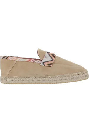 Missoni Buty, Kobieta, Beżowy, 39 EU, Espadryle z falbaną i podeszwą z rafii