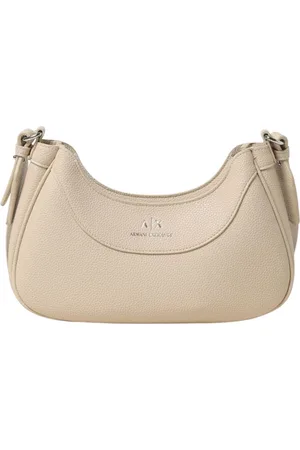 Armani Exchange Torebki, Kobieta, Beżowy, ONE SIZE, Klasyczna Czarna Torba na ramię