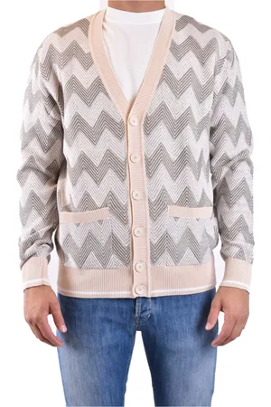Missoni Swetry, Mężczyzna, Beżowy, L, Beżowy Sweter Ss 24