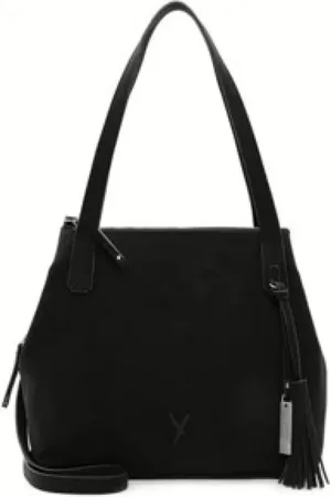Suri Frey Torebki, Kobieta, Czarny, ONE SIZE, Czarna Torba Shopper dla Kobiet Vegan