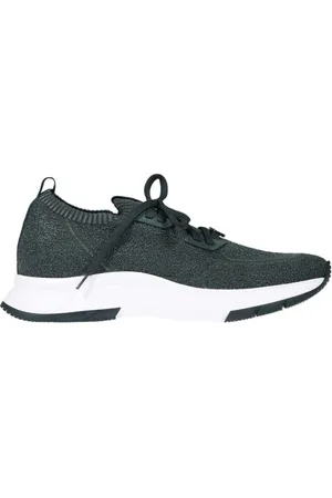 Gianvito Rossi Buty, Mężczyzna, Zielony, 43 EU, Dzianinowe Niskie Sneakersy